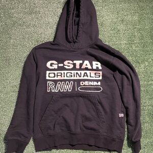 G-Star Originals Men's Navy Hoodie Sweater